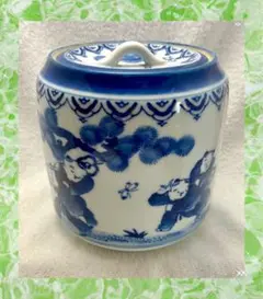 香炉 鍋島焼 新品 在銘 三つ足 耳付き 青磁 香炉 青磁 冬山作 鍋島焼 箱付き 三つ脚 骨董 アンティーク