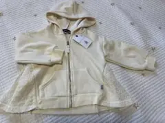 【新品】リトルエスティーbyエスティークローゼット　裏起毛パーカー100