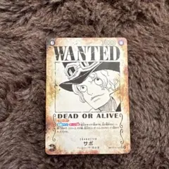 ONE PIECE サボ WANTEDカード 7000ポイント