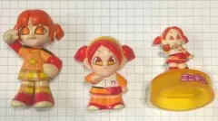 ミニモニ　ソフビなど　フィギュア3点セット