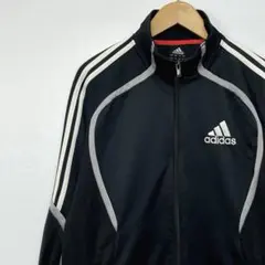 90's アディダス　ジャージ　トラックジャケット　刺繍ロゴ