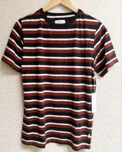 未使用　タグ付　SATURDAYS SARF NYC ボーダー　半袖Tシャツ　M