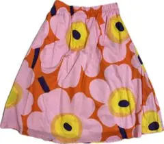 【美品】Marimekko Unikko 花柄スカート XSのサムネイル