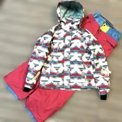 ☆SWIVEL スノーボードウェア 上下セット☆S