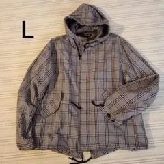 SUGGESTION チェック柄 ジャケット Lサイズ