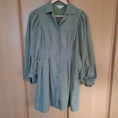 MOUSSY オリーブグリーン ワンピース