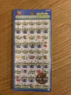 ボンボンドロップシールミニ　トイ・ストーリー リトルグリーメン