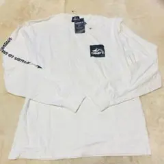 CAMP7 ロンT メンズ　長袖Tシャツ　白　Mサイズ　シンプル　新品　訳ありのサムネイル