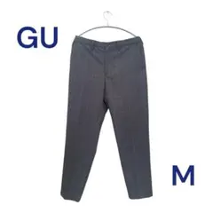 GU メンズ　グレー チェック柄パンツ 【M】のサムネイル