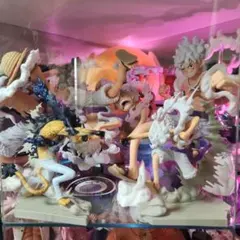 ワンピース 戦光絶景ルフィ　ルッチ セット