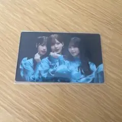山下瞳月 中嶋優月 The growing up train クリアカード