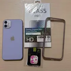美品 iPhone11 本体 パープル 128GB SIMフリー