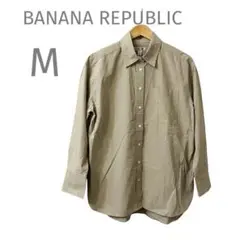 BANANA REPUBLIC バナナリパブリック ベージュ メンズシャツ M