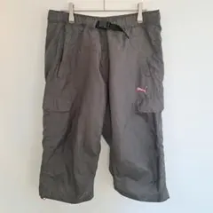 PUMA グレー カーゴショートパンツ　Lサイズ