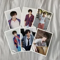 【Hey!Say!JUMP 山田涼介】公式写真6枚＋無料で缶バッチ