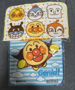 アンパンマン ハンドタオル 2枚