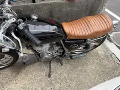 gs400 シート 三段シート こげ茶 補強入り 当時物 - メルカリ