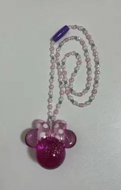ディズニー　光るおもちゃ　ペンダント　ミニー　ネックレス