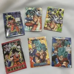 ドラゴンボール ポチ袋 6種セット 金ピカシールつき