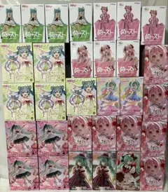 初音ミク 桜ミク プライズフィギュア 31点セット