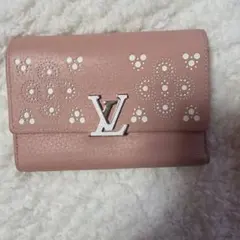 Louis Vuitton ピンク 三つ折り財布