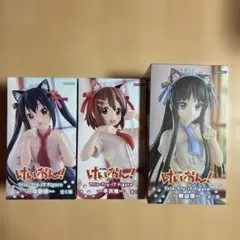 けいおん！ Trio-Try iT Figure 平沢唯&中野梓&秋山澪 3種