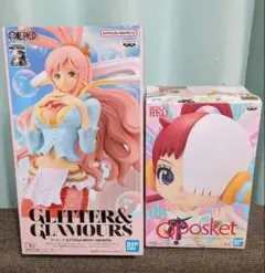 ワンピース フィギュアセット しらほし&ウタ