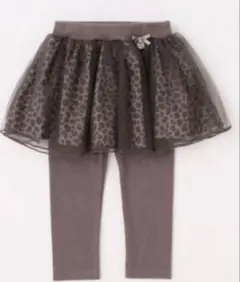 ⭐︎着1⭐︎プティマイン ヒョウ柄チュールスカッツ