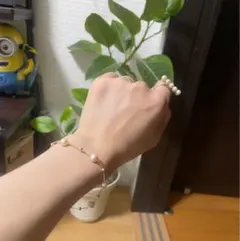 ☆綺麗！照り天然あこや真珠7.5mm~7.8mm 長さ18cmブレスレット - メルカリ