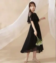 プロポーションボディドレッシング　Lou Lou Feeレース切替ドレス