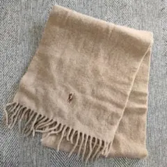 ラルフローレン　マフラー　キャメル　ポロ　マフラー　ベージュ