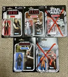 スターウォーズ オリジナルトリロジーフィギュア ハン チューイ ランド