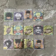 ハンターハンター　ウエハース7 シール　キルア　ネフェルピトー　フェイタン