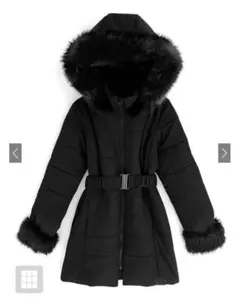 ✮様専用 GRL グレイル　ベルト付きファーダウンコート　kd13