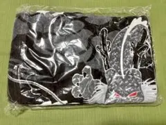 ドラゴンボール　バスタオル　神龍　綿　ブラック