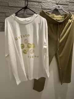 ジェラートピケオム　マカロンセット