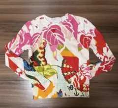 Desigual 花柄 長袖ニット XS
