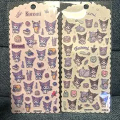 さ*☆様 サンリオ 正規品 クロミちゃん フェルトシール 2枚セット