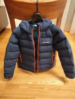 mont-bell 子供用ダウンジャケット　ウィンドストッパー 140