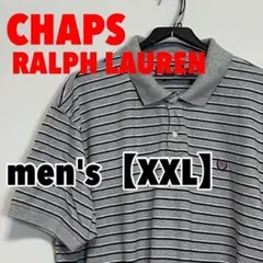 F325【CHAPS】半袖ポロシャツ【XXL】