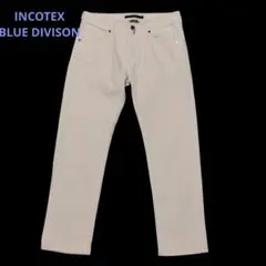 INCOTEX BLUE DIVISON Slimホワイトデニムパンツ31のサムネイル