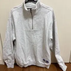 XLARGE(エクストララージ) × ラッセルコラボメンズハーフジップスウェット