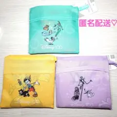 ディズニー　ショッピングバック　ピノキオ　ナイトメア　ピーターパン　ダイソーのサムネイル