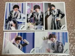 道枝駿佑　ダイヤモンドスマイル　公式写真　なにわ男子　まとめ売り　５枚セット