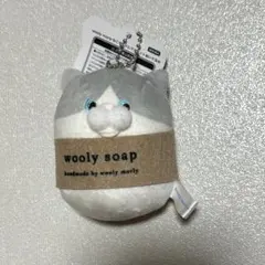 wooly morly ねこせっけんマスコットぬいぐるみ