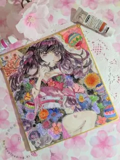 手描きイラスト　オリジナル　新作　今週限定開始価格