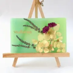 香るウェルカムボード‐ヤマボウシ[アロマワックスサシェ]