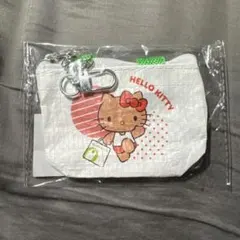 オリーブヤング ノベルティ ポーチ 日焼けキティ　ポップアップ　キティ