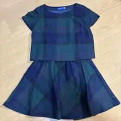 美品　BLUE LABEL CRESTBRIDGE チェックワンピース　38