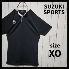【SUZUKI SPORTS】 ラガーシャツ　半袖スタンドカラー　スリム　424のサムネイル